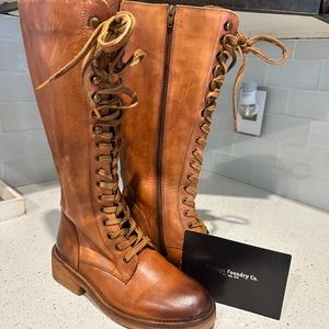 Vintage by foundry company, leather boots